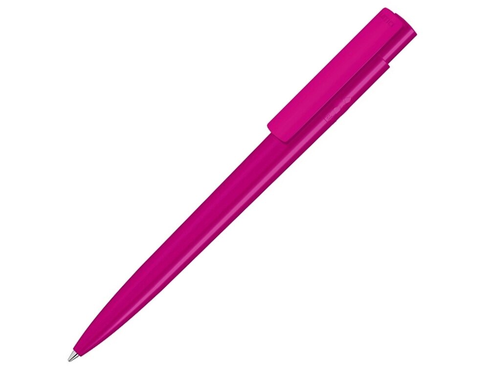 Шариковая ручка rPET pen pro из переработанного термопластика, розовый от компании ТОО VEER Company Group / Одежда и сувениры с логотипом - фото 1