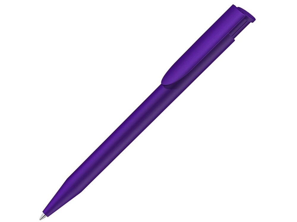 Шариковая ручка soft-toch Happy gum., фиолетовый от компании ТОО VEER Company Group / Одежда и сувениры с логотипом - фото 1