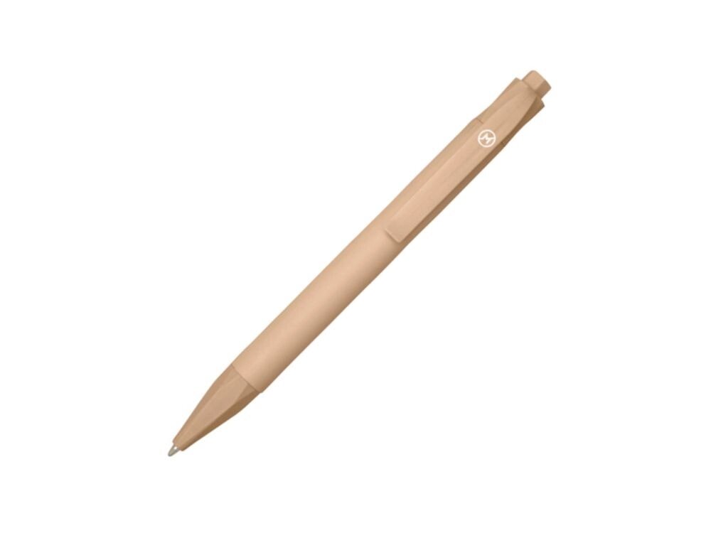 Шариковая ручка Terra из кукурузного пластика, песочный от компании ТОО VEER Company Group / Одежда и сувениры с логотипом - фото 1