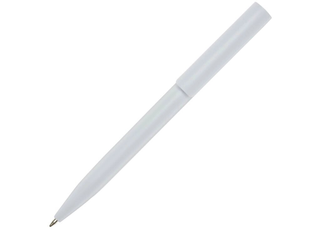 Шариковая ручка Unix из переработанной пластмассы, черные чернила - Белый от компании ТОО VEER Company Group / Одежда и сувениры с логотипом - фото 1