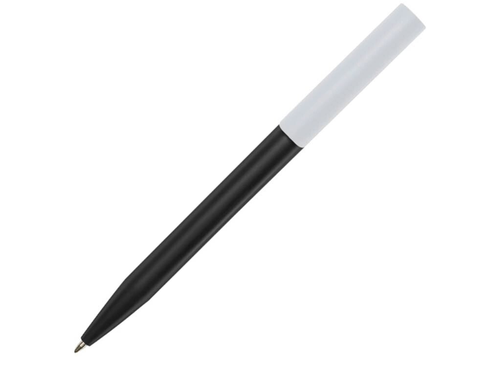 Шариковая ручка Unix из переработанной пластмассы, черные чернила - Черный от компании ТОО VEER Company Group / Одежда и сувениры с логотипом - фото 1