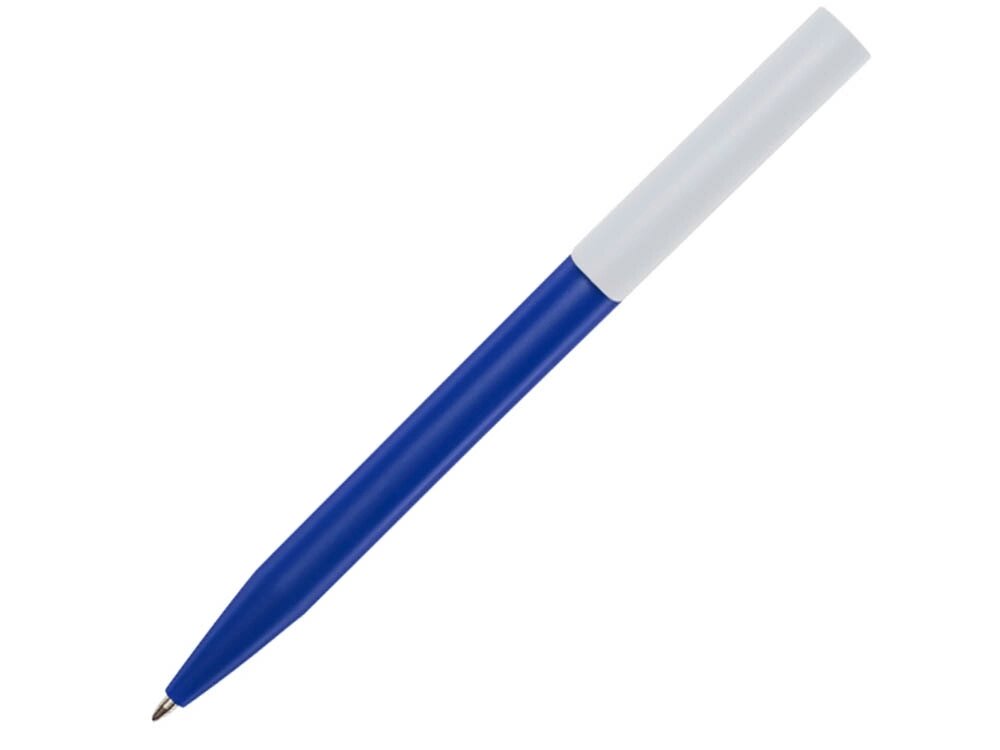 Шариковая ручка Unix из переработанной пластмассы, черные чернила - Ярко-синий от компании ТОО VEER Company Group / Одежда и сувениры с логотипом - фото 1