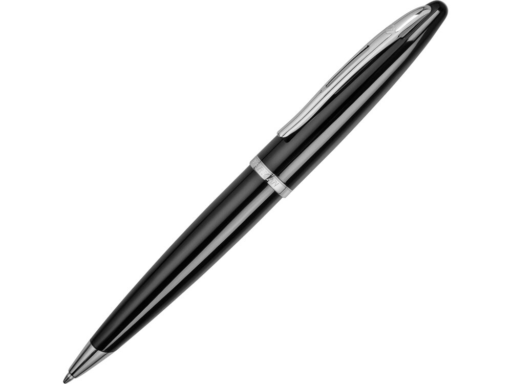 Шариковая ручка Waterman Carene, цвет: Black ST, стержень: Mblu от компании ТОО VEER Company Group / Одежда и сувениры с логотипом - фото 1