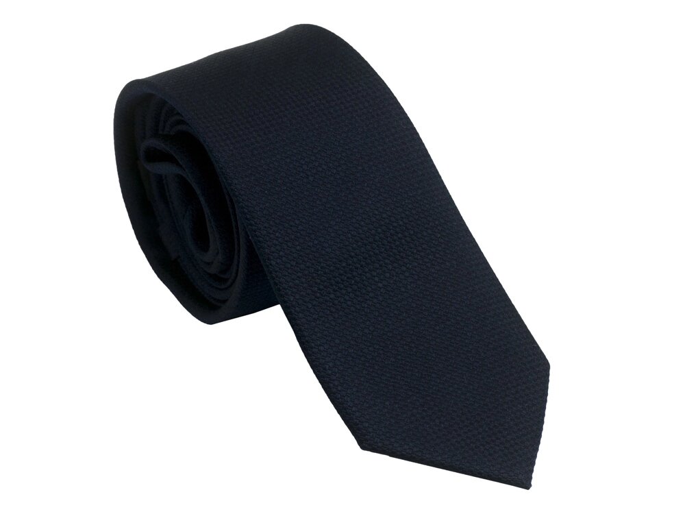 Шелковый галстук Uomo Blue от компании ТОО VEER Company Group / Одежда и сувениры с логотипом - фото 1