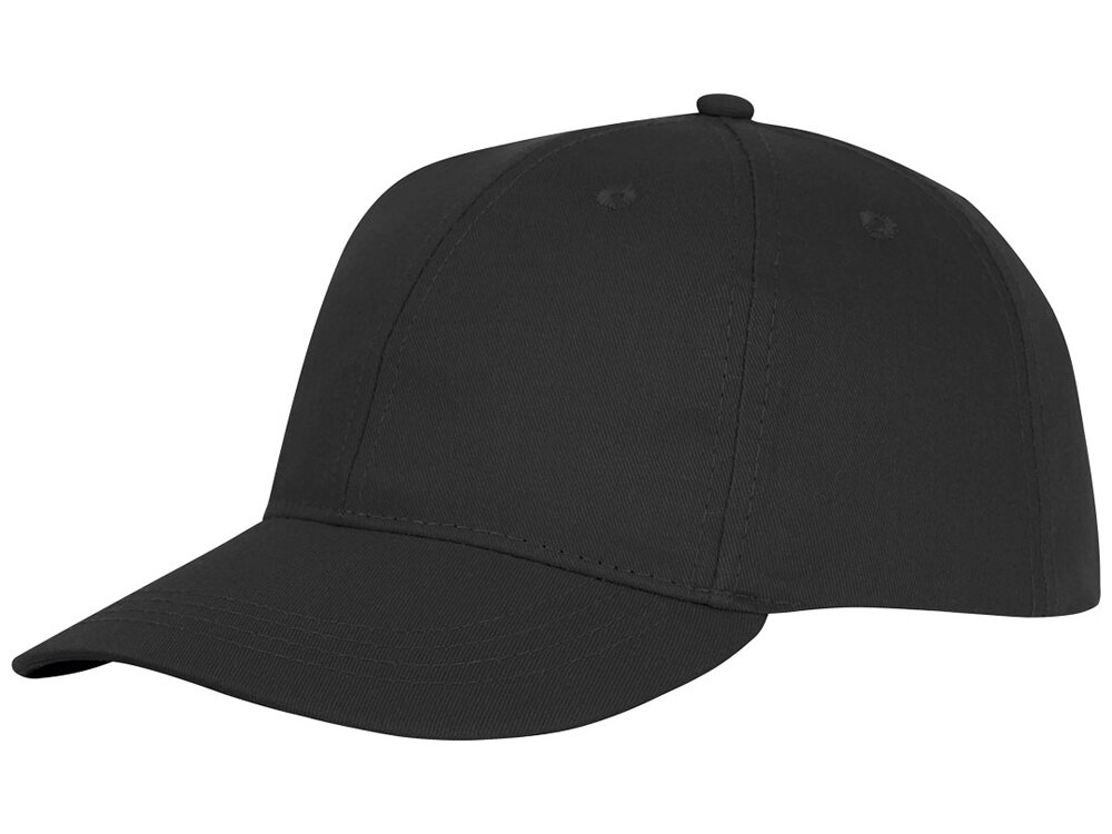 Шестипанельная кепка Ares, черный от компании ТОО VEER Company Group / Одежда и сувениры с логотипом - фото 1