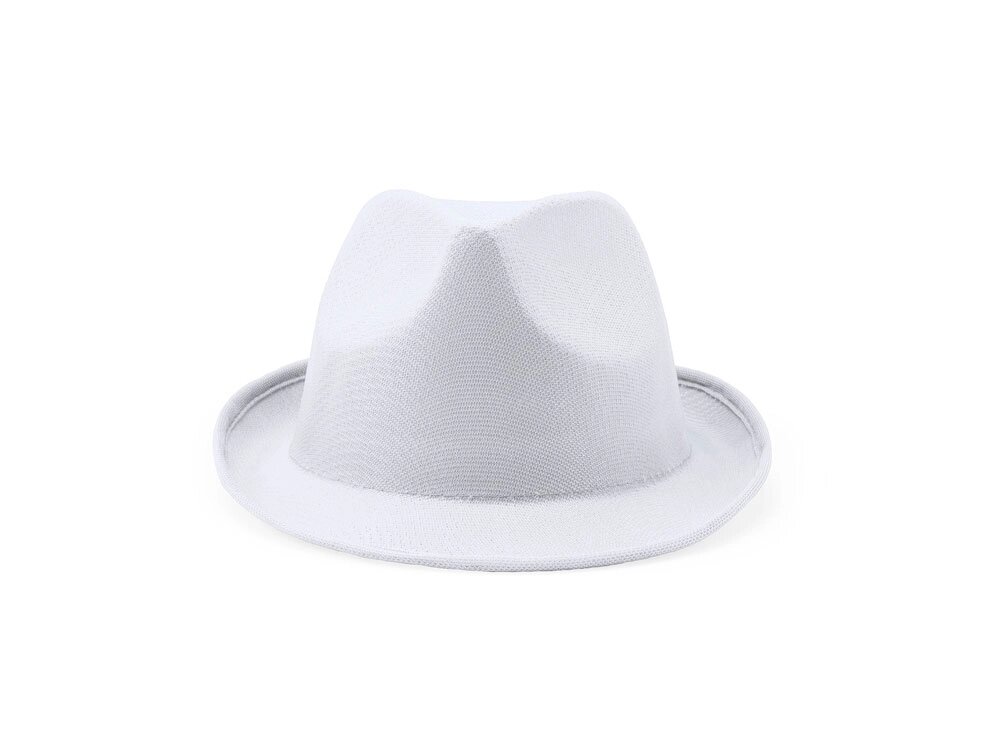 Шляпа DUSK из полиэстера, белый от компании ТОО VEER Company Group / Одежда и сувениры с логотипом - фото 1
