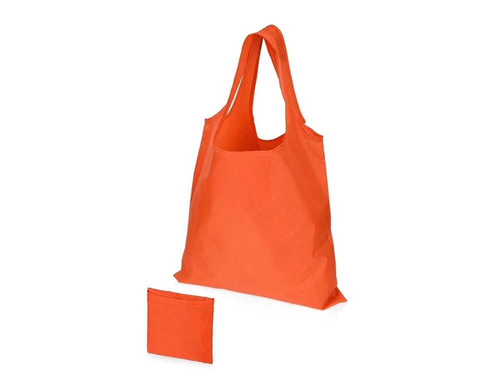 Складная сумка Reviver из переработанного пластика, оранжевый от компании ТОО VEER Company Group / Одежда и сувениры с логотипом - фото 1