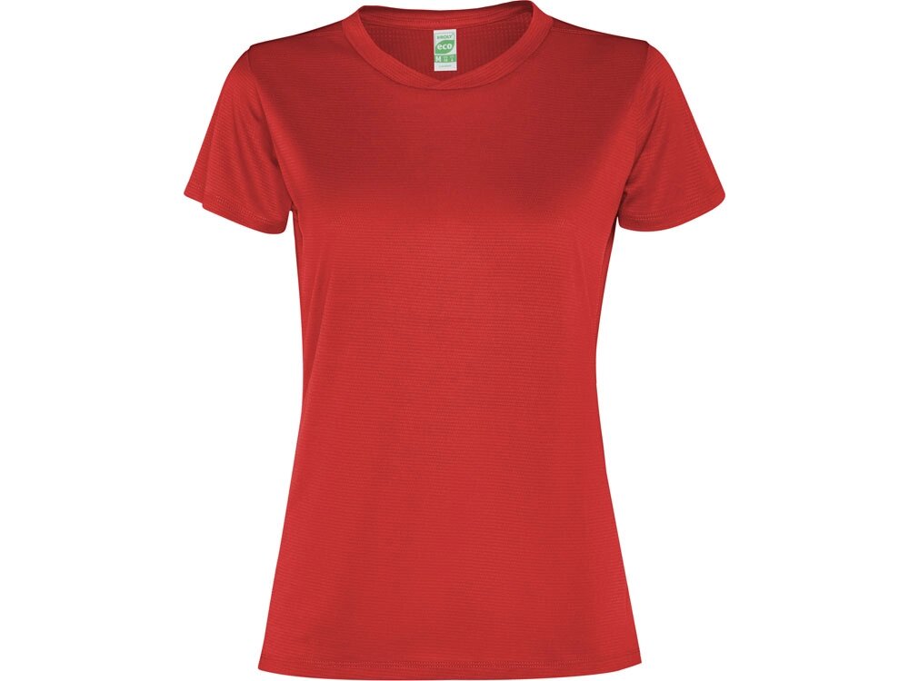 SLAM женская футболка, красный от компании ТОО VEER Company Group / Одежда и сувениры с логотипом - фото 1