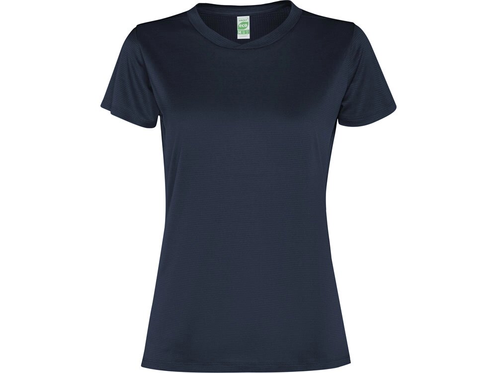 SLAM женская футболка, нэйви от компании ТОО VEER Company Group / Одежда и сувениры с логотипом - фото 1