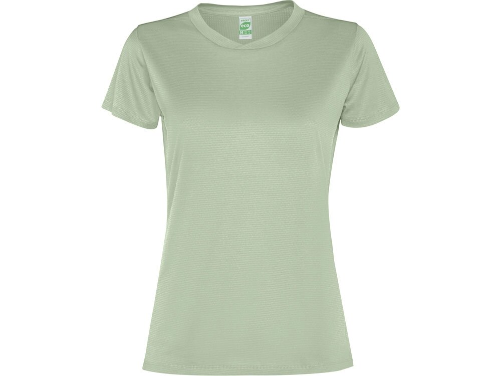 SLAM женская футболка, припыленный зеленый от компании ТОО VEER Company Group / Одежда и сувениры с логотипом - фото 1