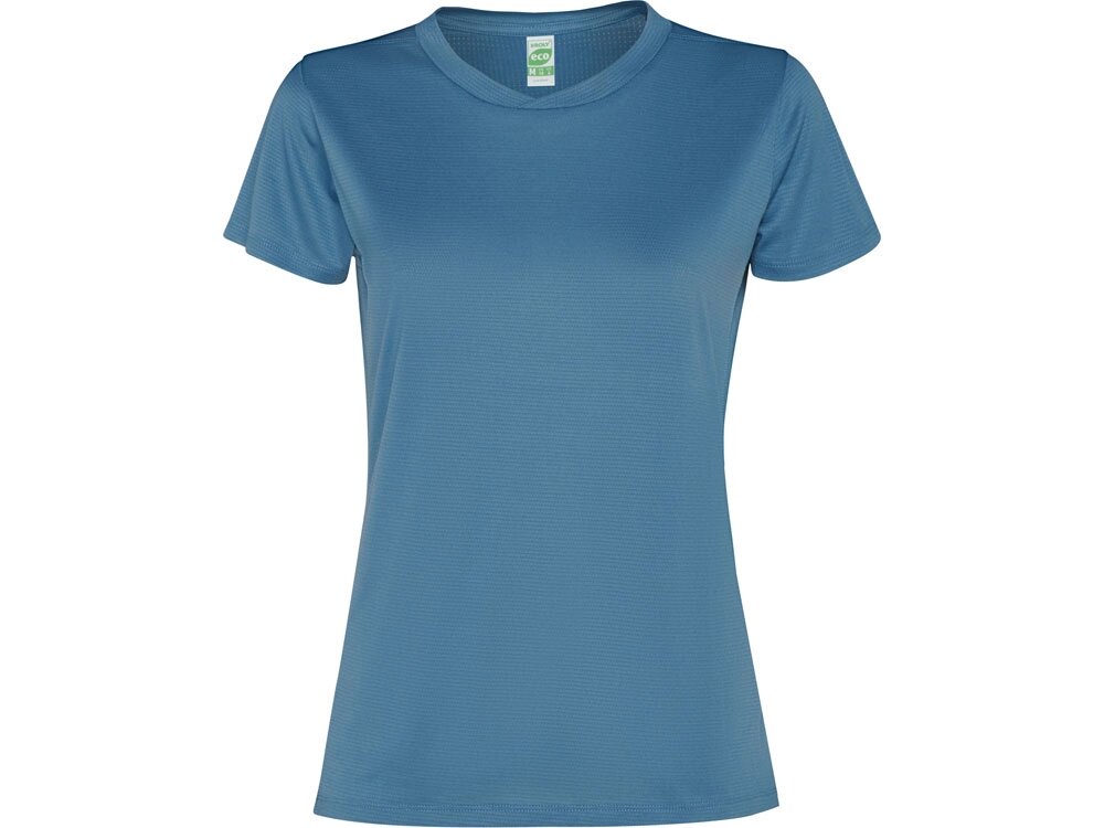 SLAM женская футболка, серо-голубой от компании ТОО VEER Company Group / Одежда и сувениры с логотипом - фото 1