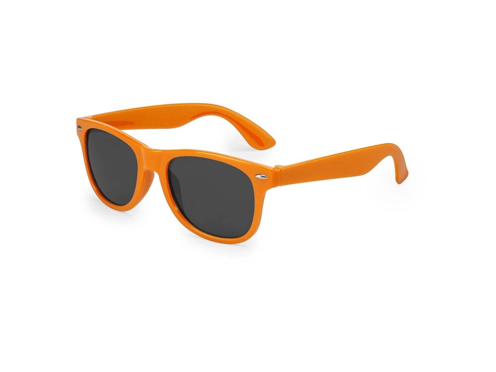 Солнцезащитные очки BRISA с глянцевым покрытием, апельсин от компании ТОО VEER Company Group / Одежда и сувениры с логотипом - фото 1