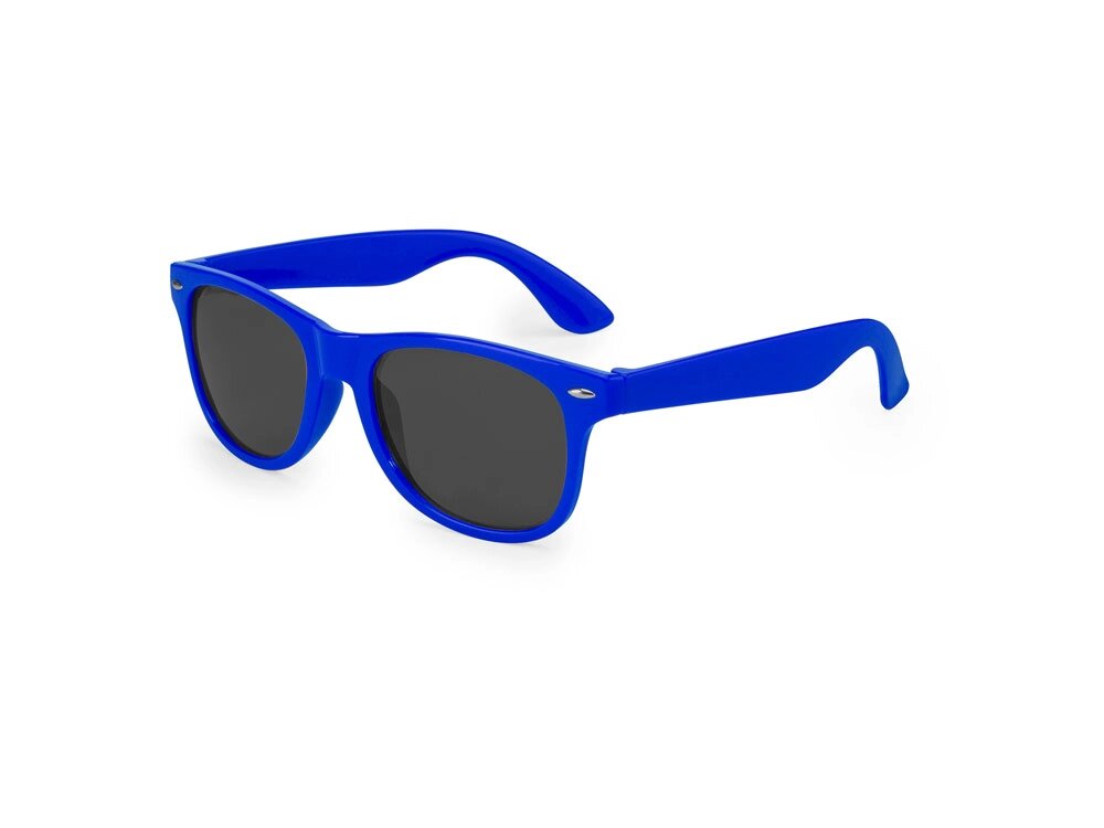 Солнцезащитные очки BRISA с глянцевым покрытием, королевский синий от компании ТОО VEER Company Group / Одежда и сувениры с логотипом - фото 1