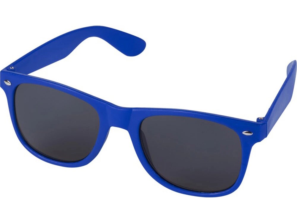 Солнцезащитные очки Sun Ray из переработанной пластмассы, синий от компании ТОО VEER Company Group / Одежда и сувениры с логотипом - фото 1