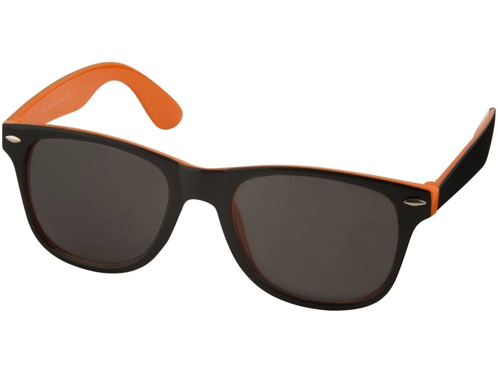 Солнцезащитные очки Sun Ray, оранжевый/черный от компании ТОО VEER Company Group / Одежда и сувениры с логотипом - фото 1