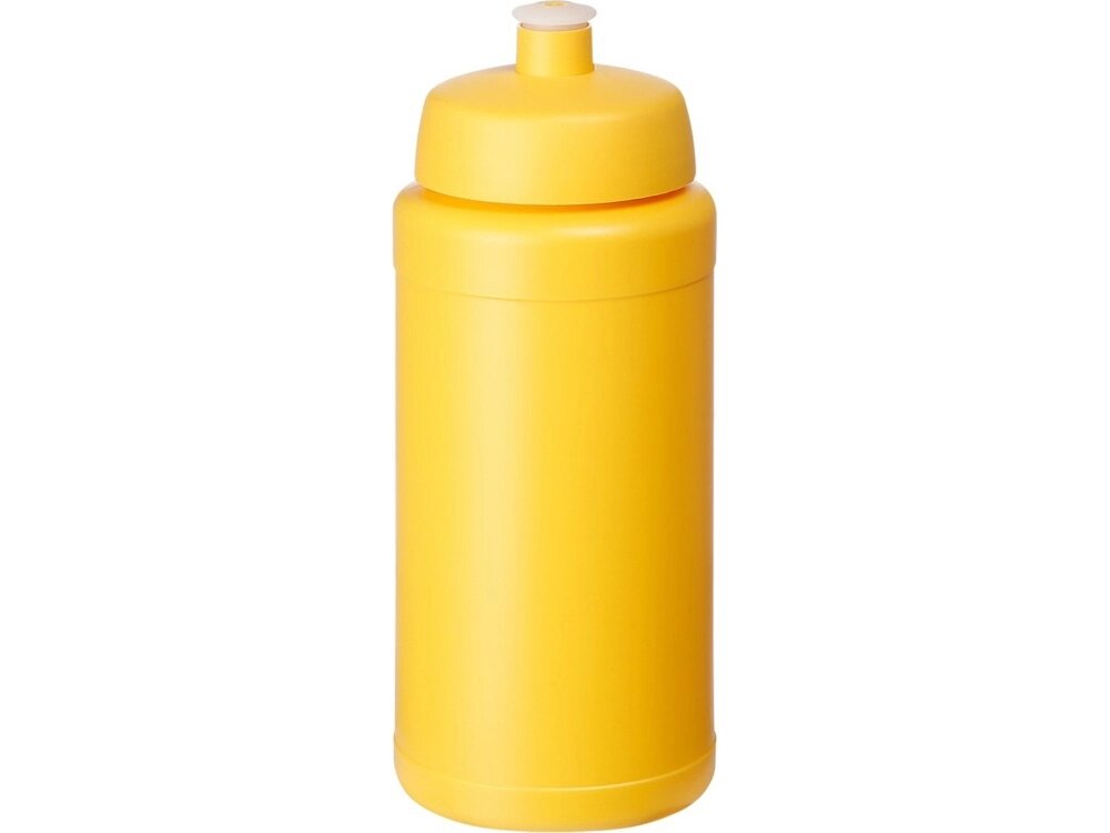 Спортивная бутылка Baseline Plus объемом 500 мл, желтый от компании ТОО VEER Company Group / Одежда и сувениры с логотипом - фото 1