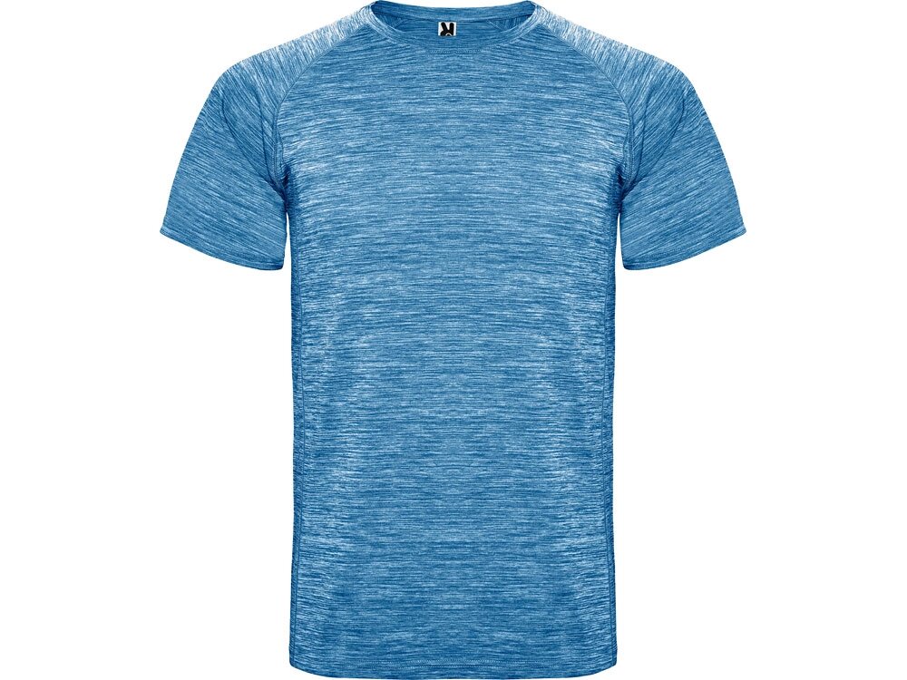 Спортивная футболка Austin детская, меланжевый королевский синий от компании ТОО VEER Company Group / Одежда и сувениры с логотипом - фото 1