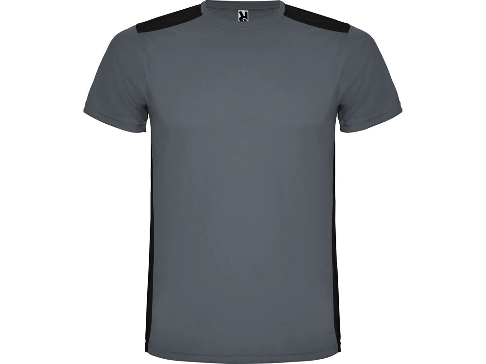 Спортивная футболка Detroit мужская, эбеновый/черный от компании ТОО VEER Company Group / Одежда и сувениры с логотипом - фото 1