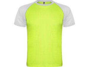 Спортивная футболка Indianapolis мужская, неоновый зеленый/белый