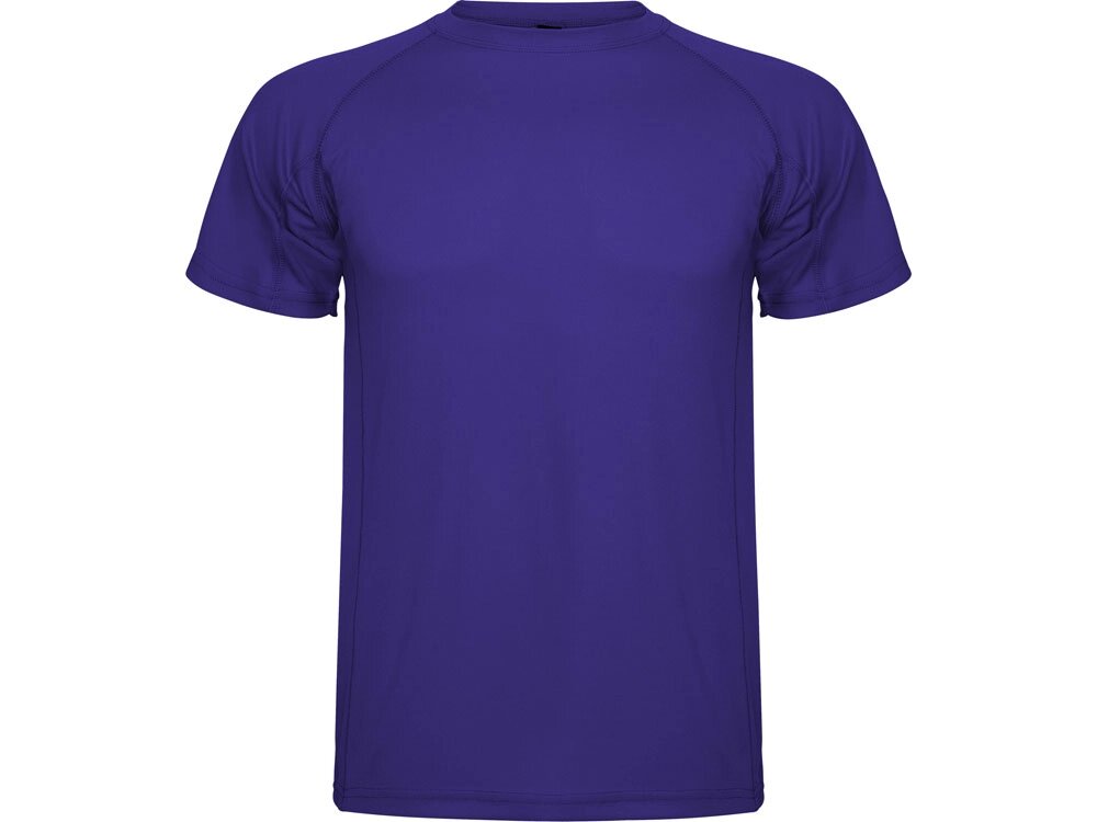 Спортивная футболка Montecarlo мужская, лиловый от компании ТОО VEER Company Group / Одежда и сувениры с логотипом - фото 1