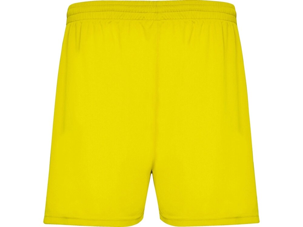 Спортивные шорты Calcio детские, желтый от компании ТОО VEER Company Group / Одежда и сувениры с логотипом - фото 1