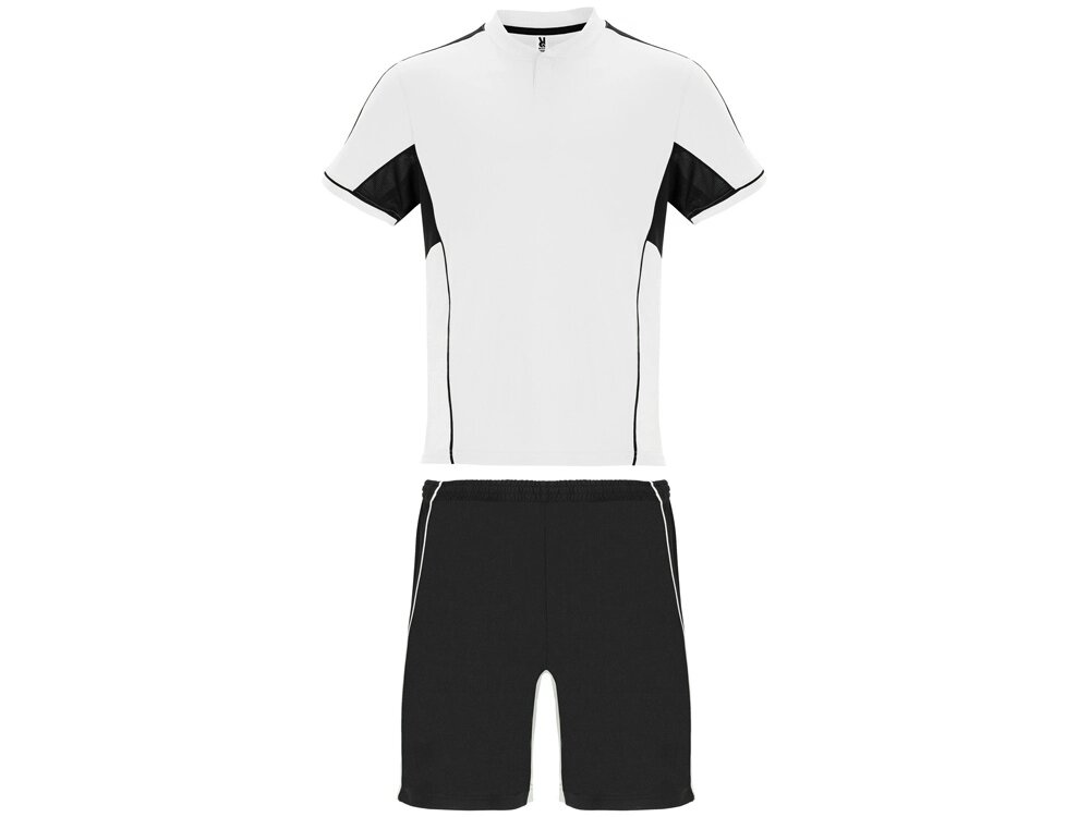 Спортивный костюм Boca, белый/черный от компании ТОО VEER Company Group / Одежда и сувениры с логотипом - фото 1