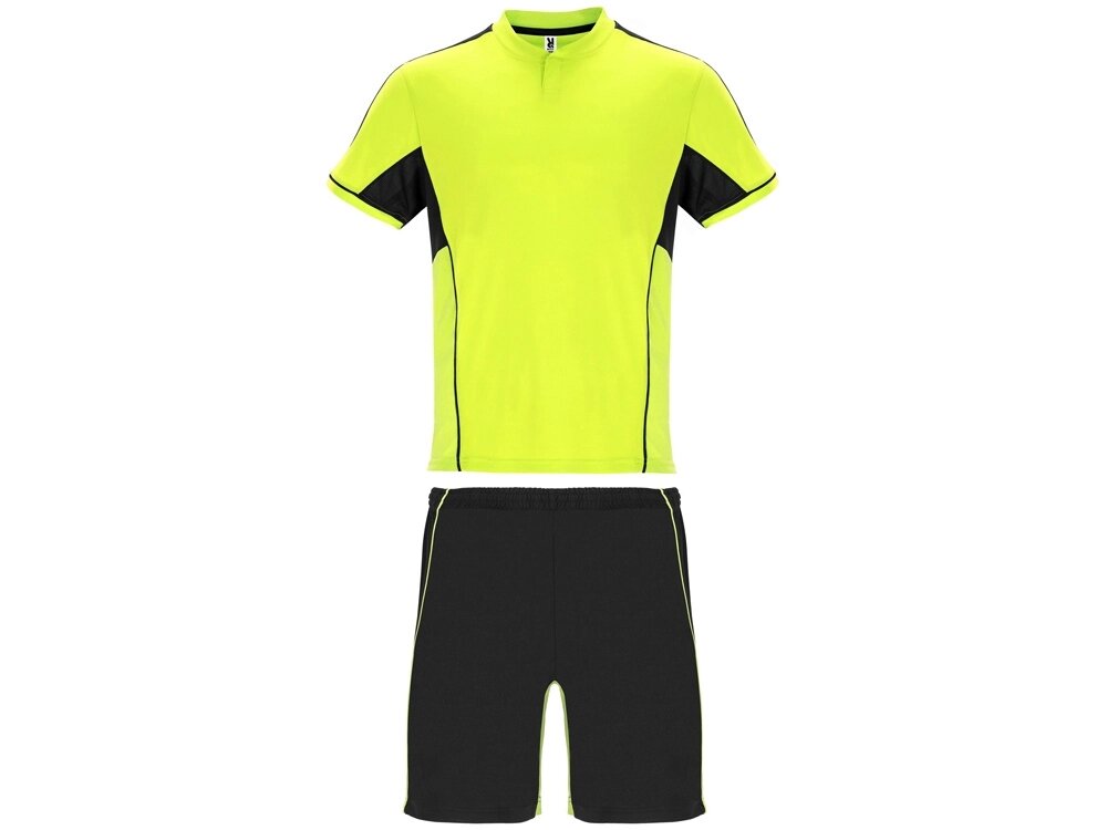 Спортивный костюм Boca, неоновый желтый/черный от компании ТОО VEER Company Group / Одежда и сувениры с логотипом - фото 1