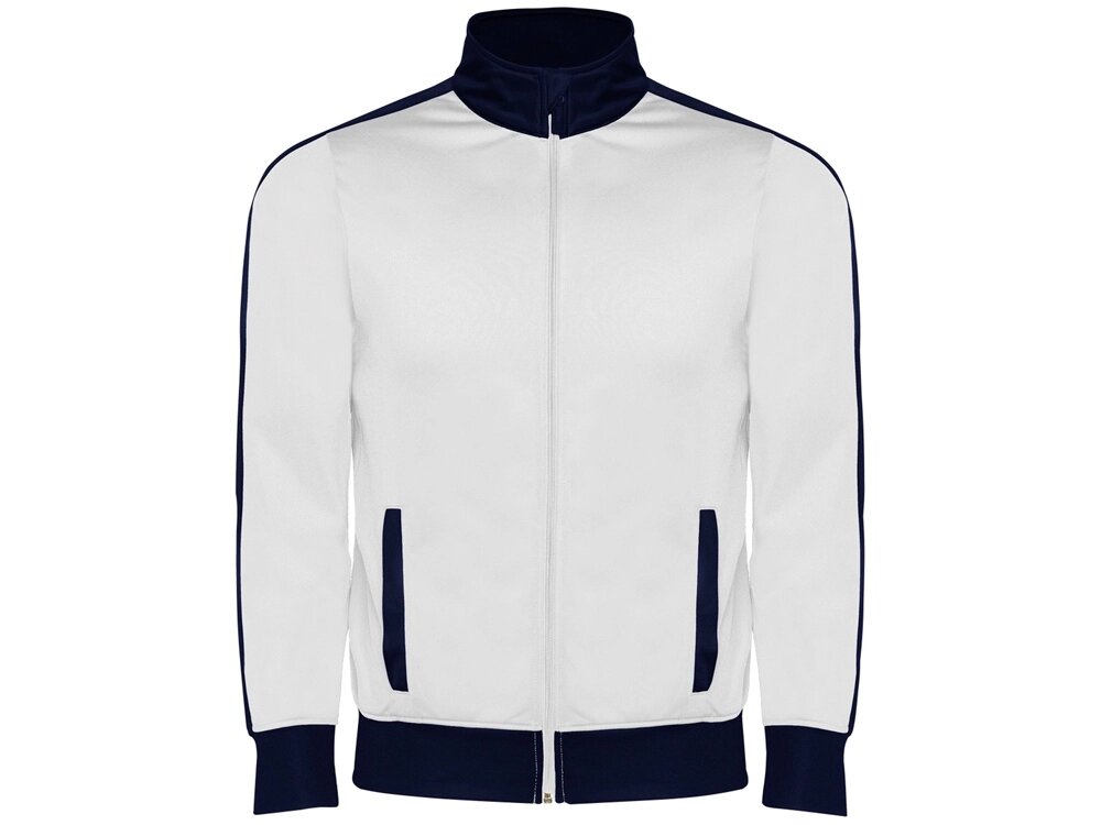 Спортивный костюм Esparta, белый/нэйви от компании ТОО VEER Company Group / Одежда и сувениры с логотипом - фото 1