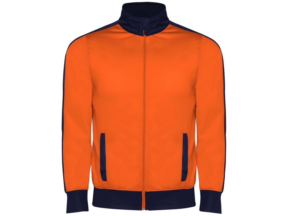 Спортивный костюм Esparta, оранжевый/нэйви от компании ТОО VEER Company Group / Одежда и сувениры с логотипом - фото 1