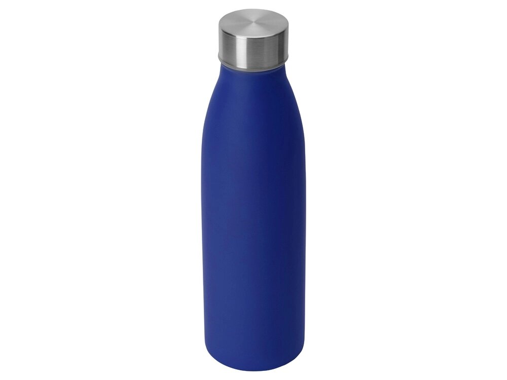 Стальная бутылка Rely, 650 мл, синий матовый от компании ТОО VEER Company Group / Одежда и сувениры с логотипом - фото 1