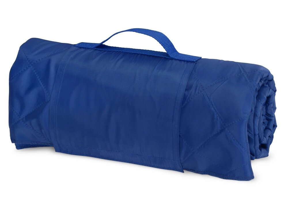 Стеганый плед для пикника  Garment, синий от компании ТОО VEER Company Group / Одежда и сувениры с логотипом - фото 1