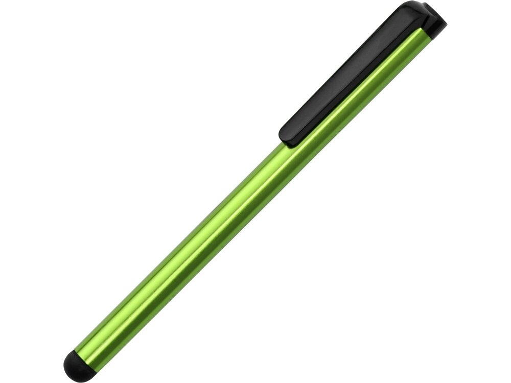 Стилус металлический Touch Smart Phone Tablet PC Universal, зеленое яблоко (Р) от компании ТОО VEER Company Group / Одежда и сувениры с логотипом - фото 1