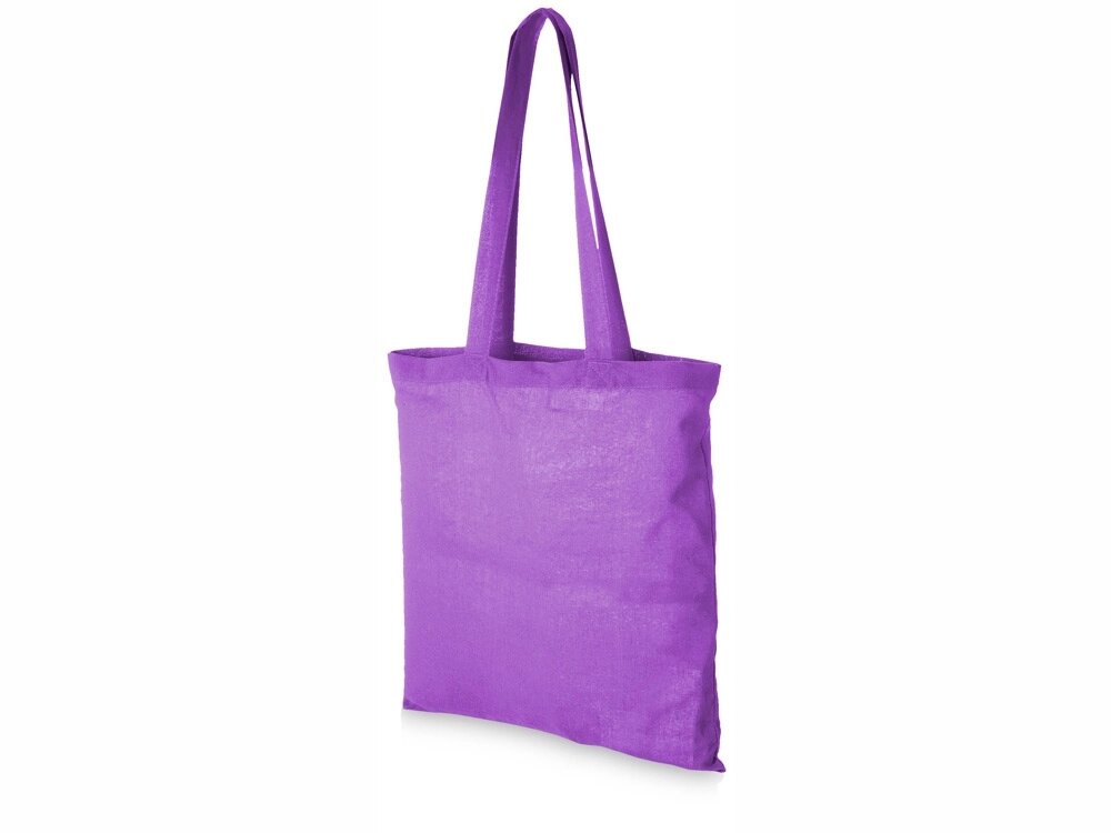 Сумка хлопковая Carolina, пурпурный от компании ТОО VEER Company Group / Одежда и сувениры с логотипом - фото 1