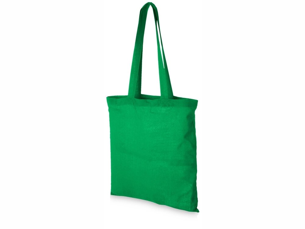 Сумка хлопковая Carolina, светло-зеленый от компании ТОО VEER Company Group / Одежда и сувениры с логотипом - фото 1