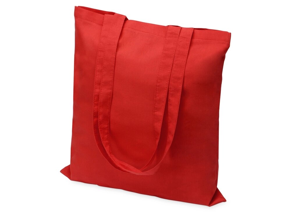 Сумка из хлопка Carryme 105, красный от компании ТОО VEER Company Group / Одежда и сувениры с логотипом - фото 1