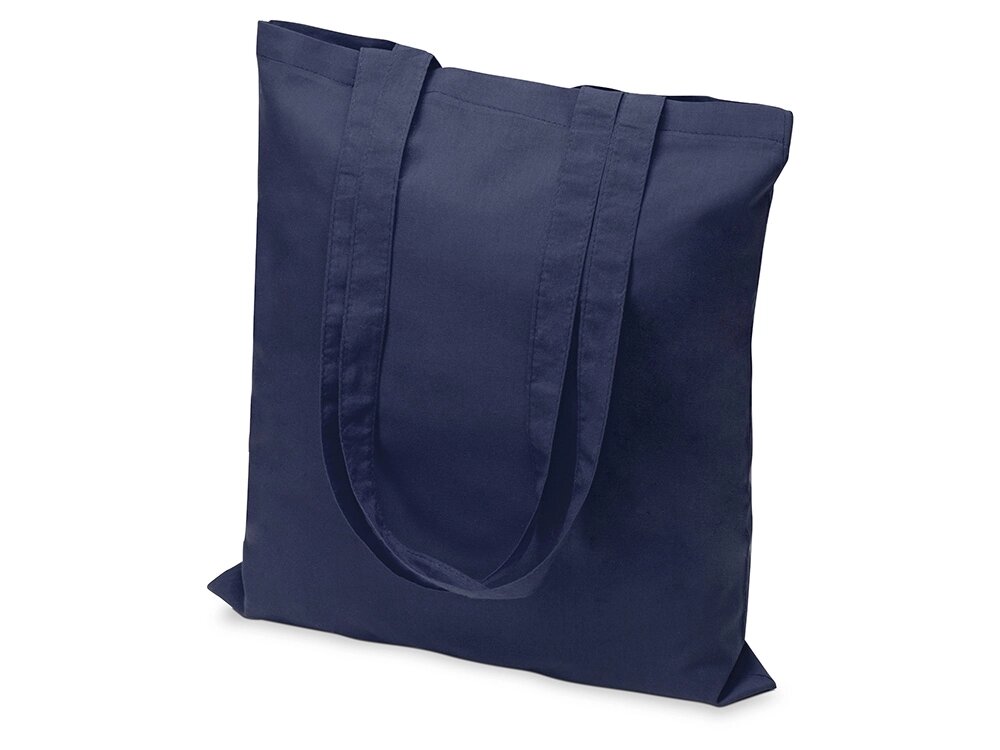 Сумка из хлопка Carryme 105, темно-синий от компании ТОО VEER Company Group / Одежда и сувениры с логотипом - фото 1