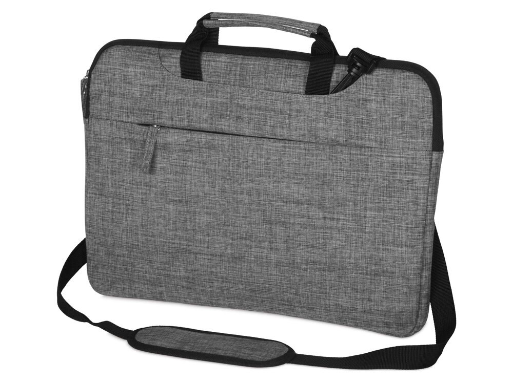 Сумка Plush c усиленной защитой ноутбука 15.6 '', серый от компании ТОО VEER Company Group / Одежда и сувениры с логотипом - фото 1