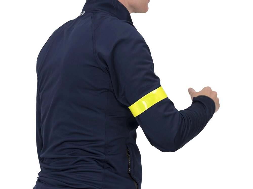 Светоотражающая защитная обертка Johan, 38 см, неоново-желтый от компании ТОО VEER Company Group / Одежда и сувениры с логотипом - фото 1