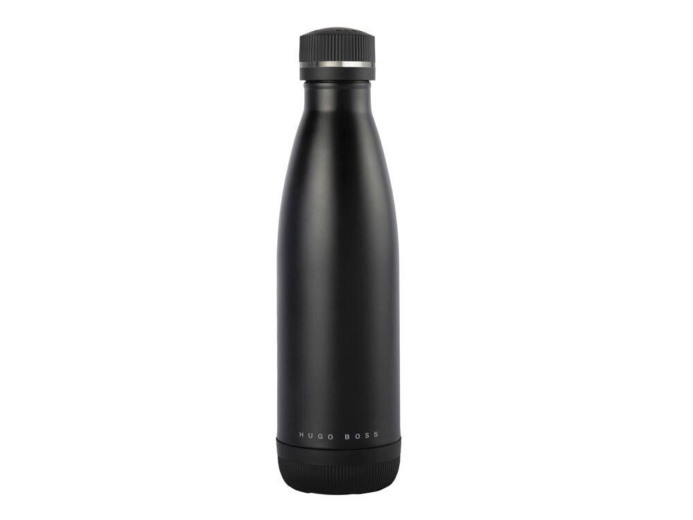 Термобутылка с вакуумной изоляцией Matrix  Black,  Hugo Boss от компании ТОО VEER Company Group / Одежда и сувениры с логотипом - фото 1