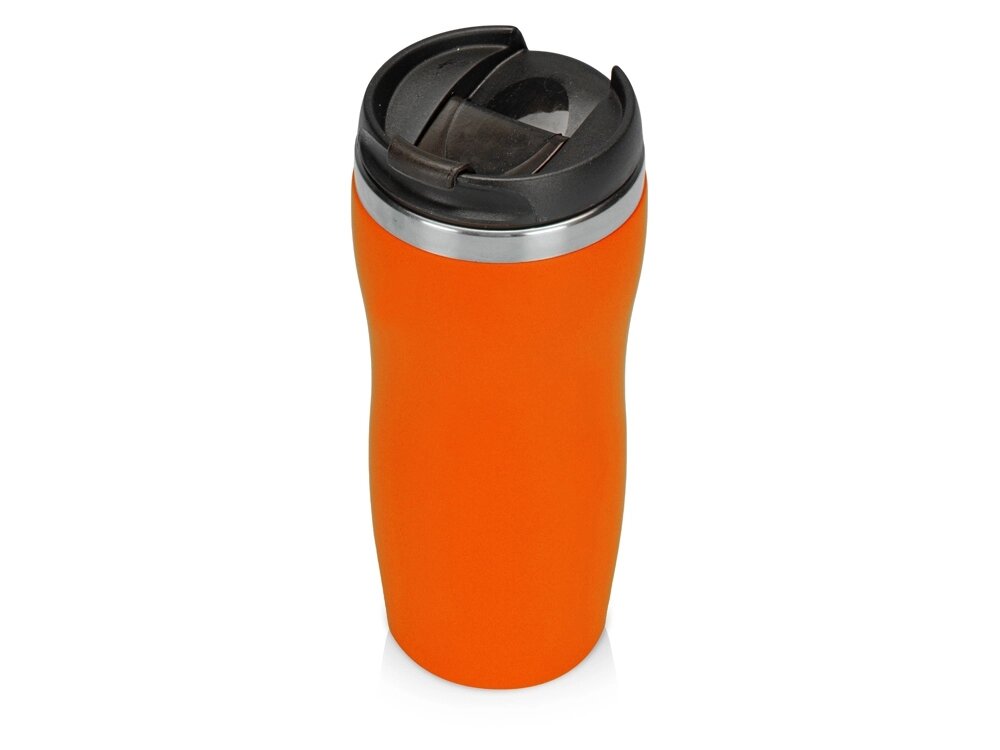 Термокружка Mony Steel 350 мл, soft touch, оранжевый от компании ТОО VEER Company Group / Одежда и сувениры с логотипом - фото 1