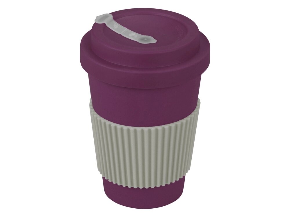 Термокружка Muffin из натуральных волокон, фиолетовый от компании ТОО VEER Company Group / Одежда и сувениры с логотипом - фото 1