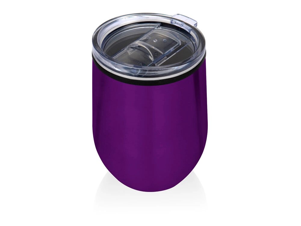 Термокружка Pot 330мл, фиолетовый (Р) от компании ТОО VEER Company Group / Одежда и сувениры с логотипом - фото 1