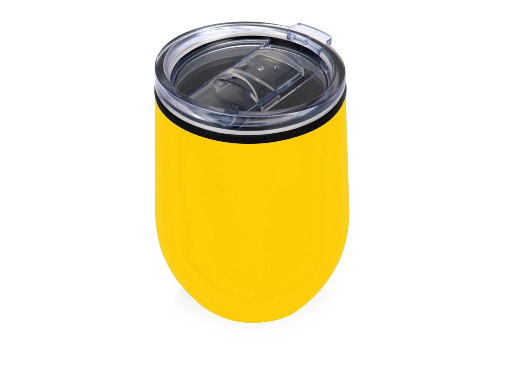 Термокружка Pot 330мл, желтый от компании ТОО VEER Company Group / Одежда и сувениры с логотипом - фото 1