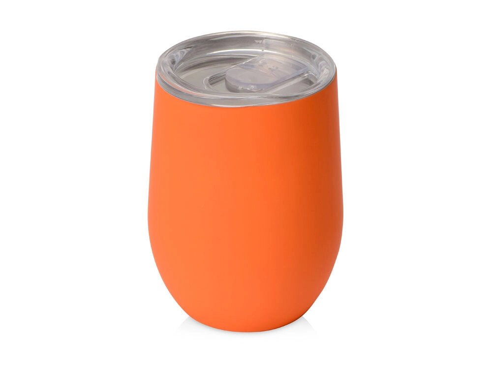 Термокружка Vacuum mug C1, soft touch, 370мл, оранжевый от компании ТОО VEER Company Group / Одежда и сувениры с логотипом - фото 1