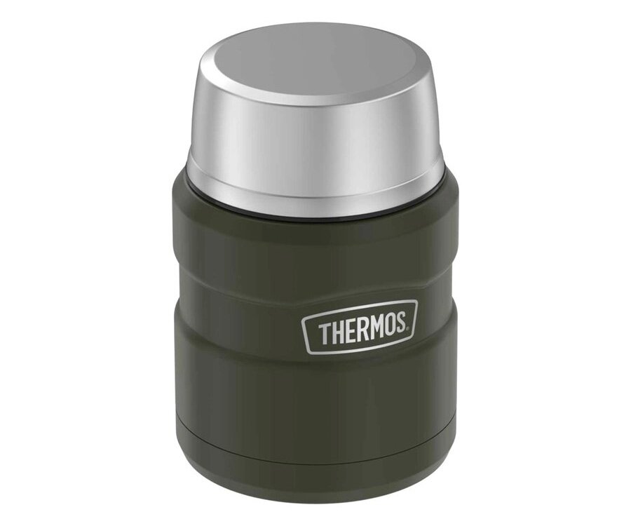 Термос из нерж. стали с ложкой тм THERMOS SK3000 MAG 0,47L от компании ТОО VEER Company Group / Одежда и сувениры с логотипом - фото 1