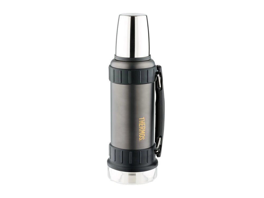 Термос из нерж. стали тм THERMOS 2520GM Stainless Steel Vacuum Flask  1.2L от компании ТОО VEER Company Group / Одежда и сувениры с логотипом - фото 1