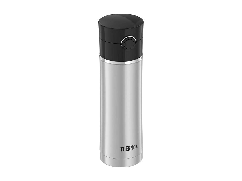 Термос из нерж. стали тм THERMOS NS402BK 0.47L от компании ТОО VEER Company Group / Одежда и сувениры с логотипом - фото 1