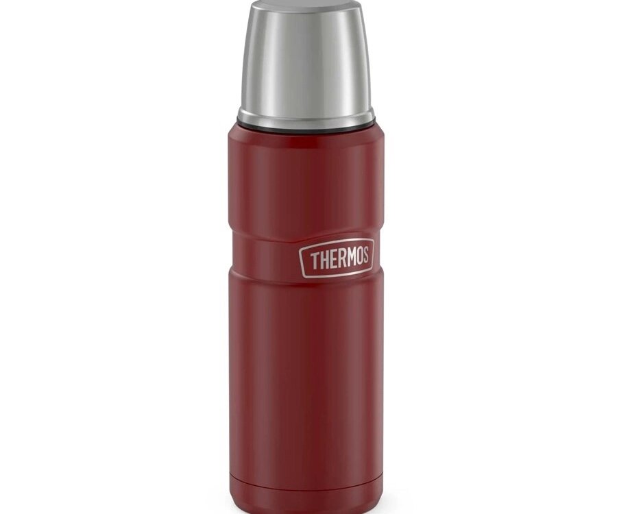 Термос из нерж. стали тм THERMOS SK2000 Rustic Red 0,47L от компании ТОО VEER Company Group / Одежда и сувениры с логотипом - фото 1