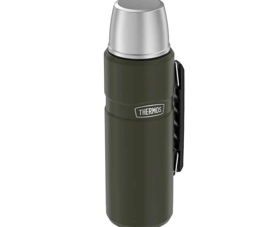 Термос из нерж. стали тм THERMOS SK2010 AG 1.2L от компании ТОО VEER Company Group / Одежда и сувениры с логотипом - фото 1