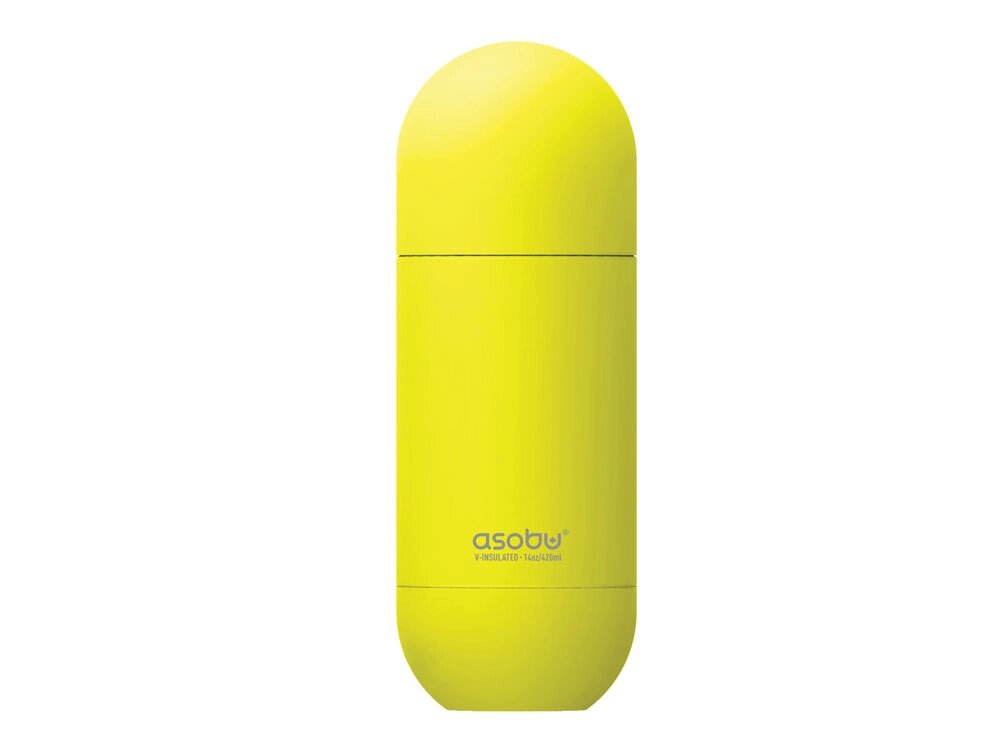 Термос ORB, желтый от компании ТОО VEER Company Group / Одежда и сувениры с логотипом - фото 1